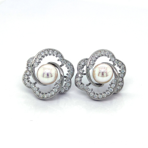 925 jewellery earrings women pearl earring jewelry